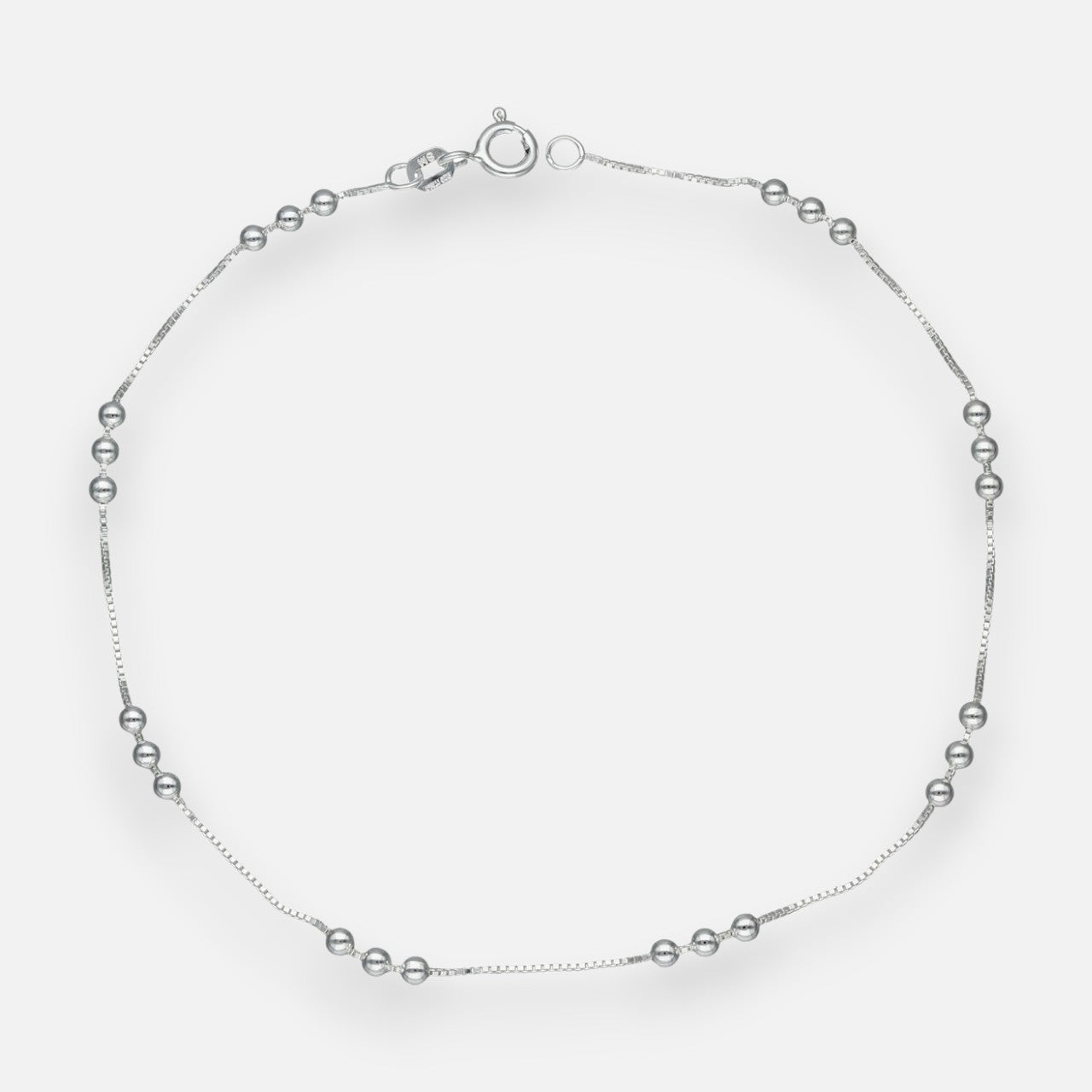 Tobillera Veneciana con Esferas