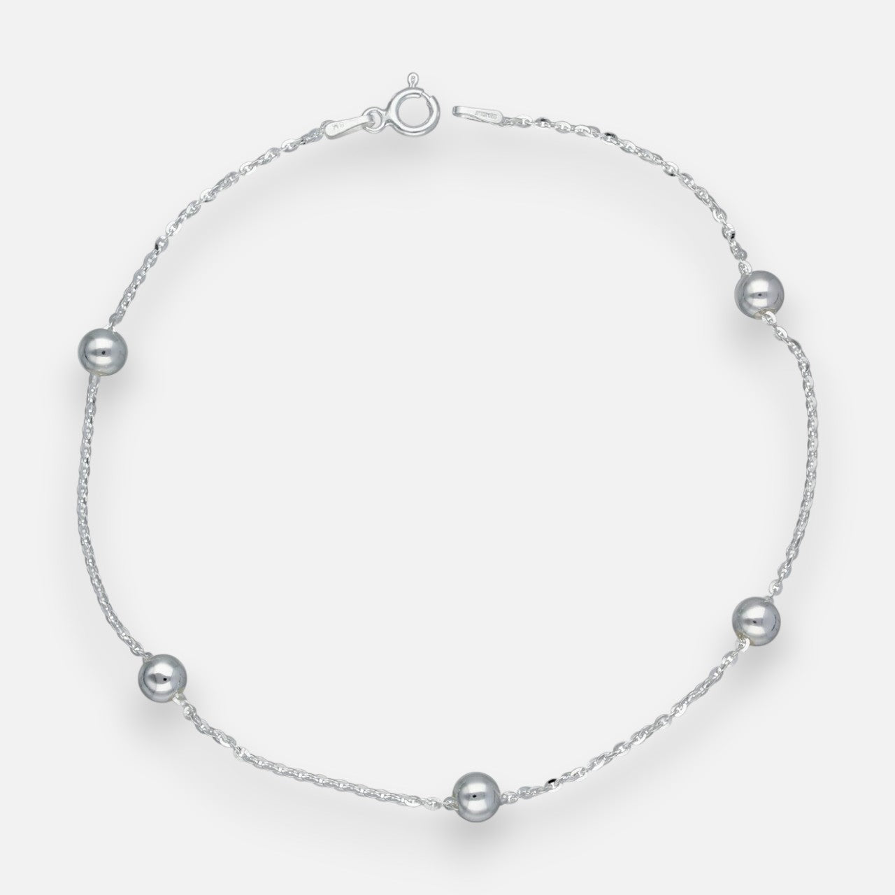 Tobillera Tradicional con Esferas