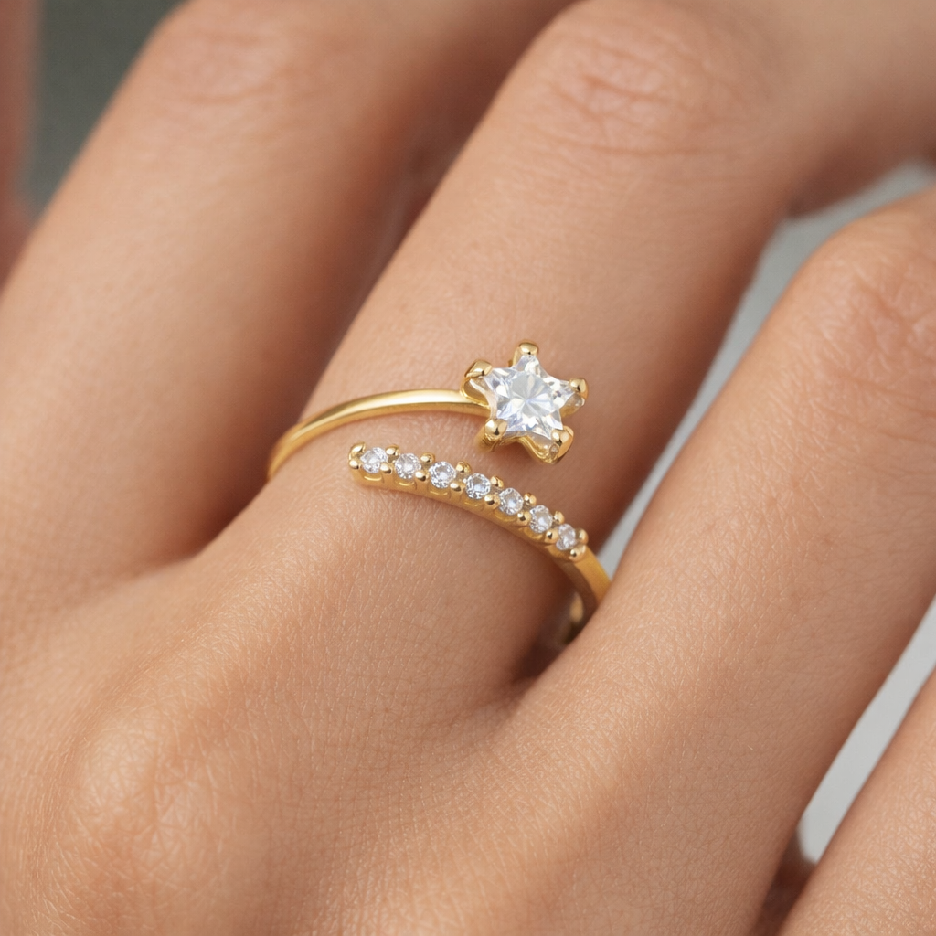 Anillo Ajustable Estrella Circones 14