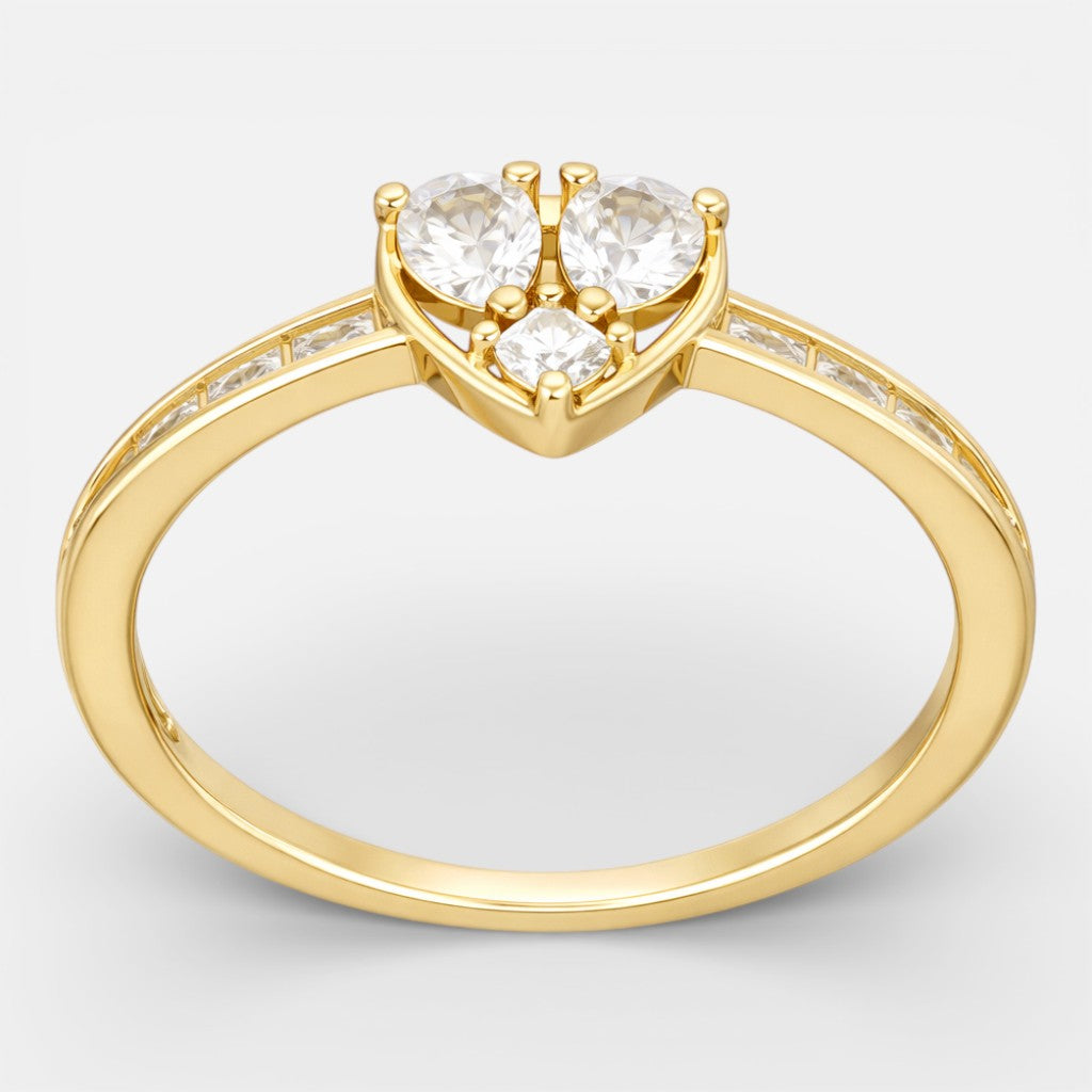 Anillo Corazón Circones