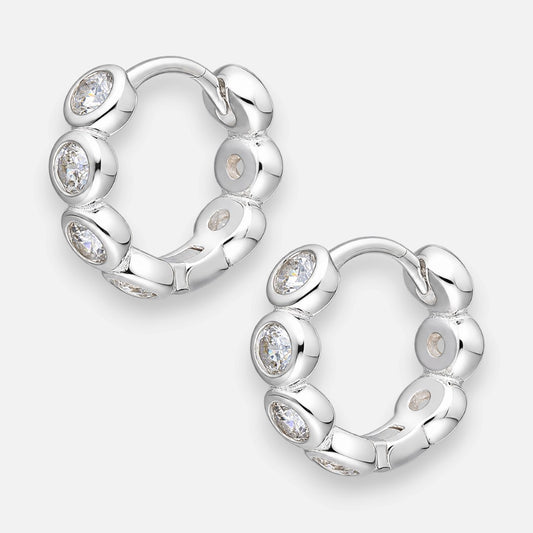 Argolla Huggie Circones 12 mm