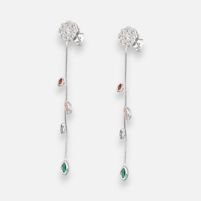 Aro Flor Circones Hojas Multicolor