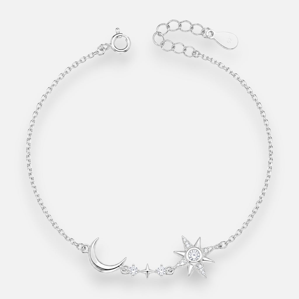 Pulsera Estrella Solar Media Luna Circones