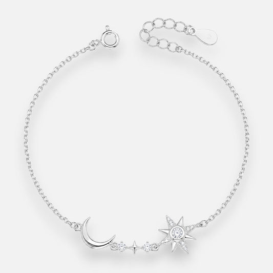 Pulsera Estrella Solar Media Luna Circones