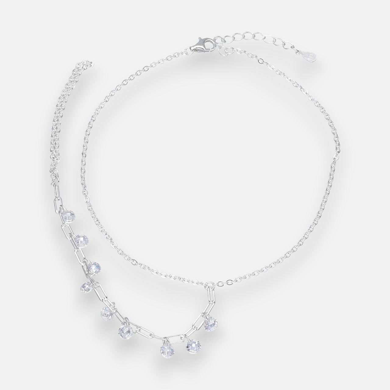 Tobillera Árabe Anillo Cristales Hecho con Swarovski®