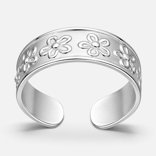 Anillo Midi Flores