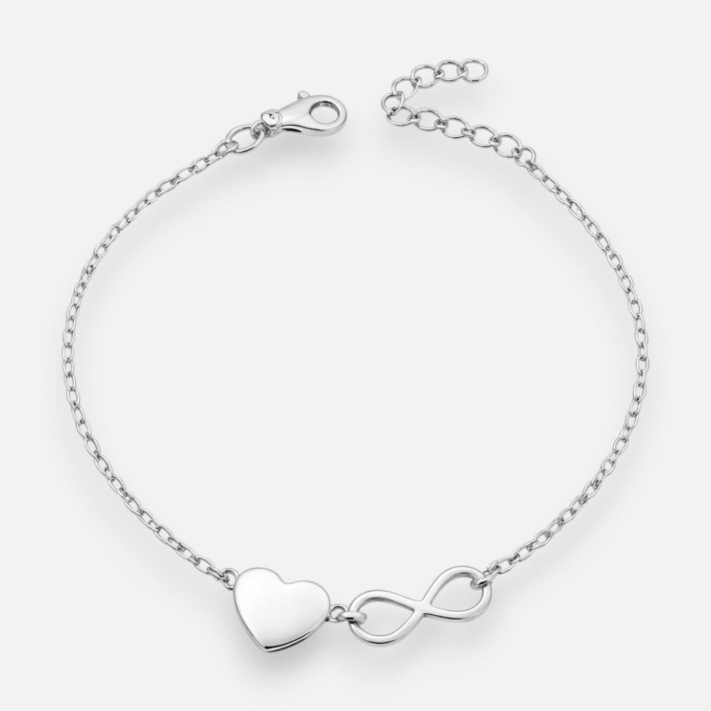 Pulsera Corazón Infinito