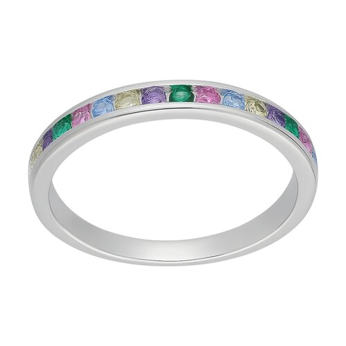 Anillo Cintillo Circones Multicolor 8