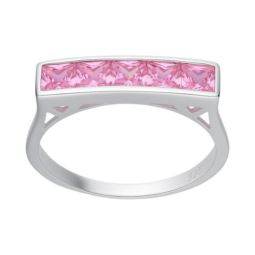 Anillo Cintillo Circones Rosa Francia 14