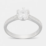 Anillo Circón Solitario 12