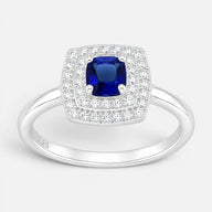 Anillo Circón Zafiro 20