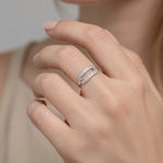 Anillo Cirtillo Eslabón Circones DR1751 13