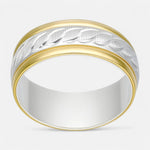 Anillo Compromiso Facetado con Oro 14