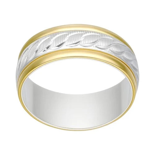 Anillo Compromiso Facetado con Oro 14