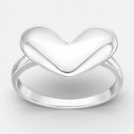 Anillo Corazón Chunky 19