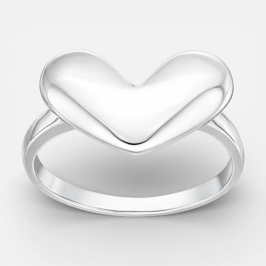 Anillo Corazón Chunky 19
