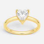Anillo Corazón Circón 16