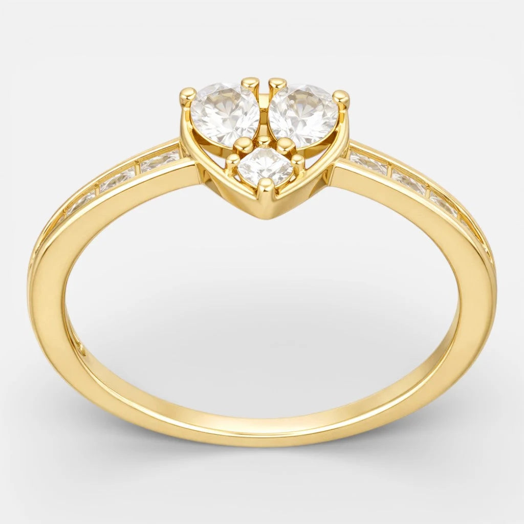 Anillo Corazón Circones 16