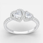 Anillo Corazones Circones Pavé 14