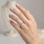Anillo Corazones Entrelazados Circones 12
