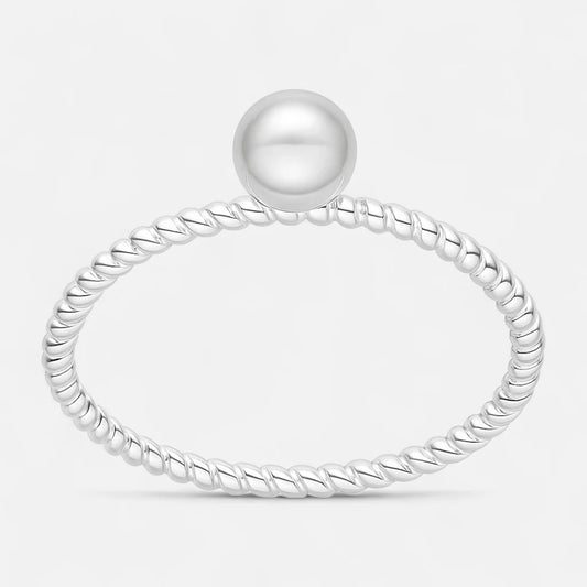 Anillo Entorchado Esfera 18