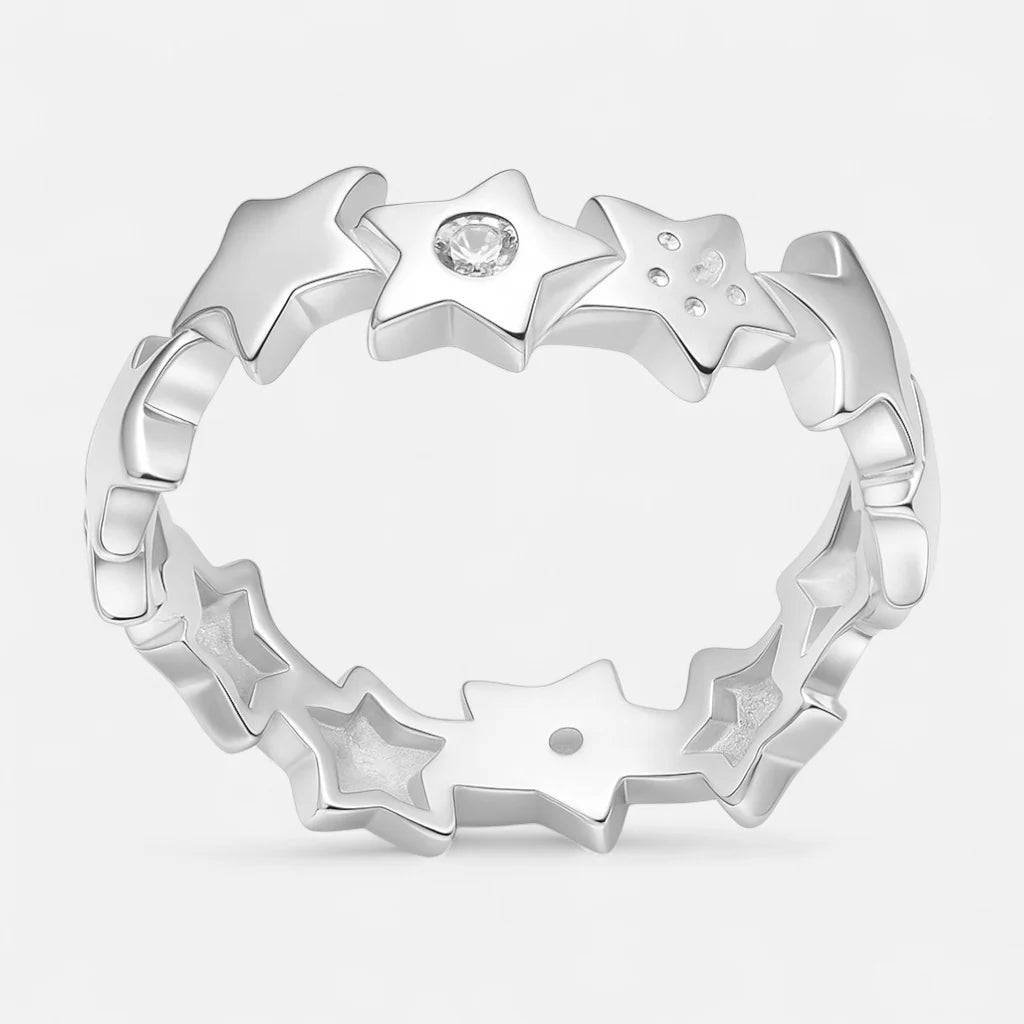 Anillo Estrellas Circones 12