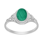 Anillo Étnico Malaquita 14