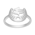 Anillo Fases Lunares Mano de Fátima 17