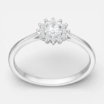 Anillo Flor Circón 21