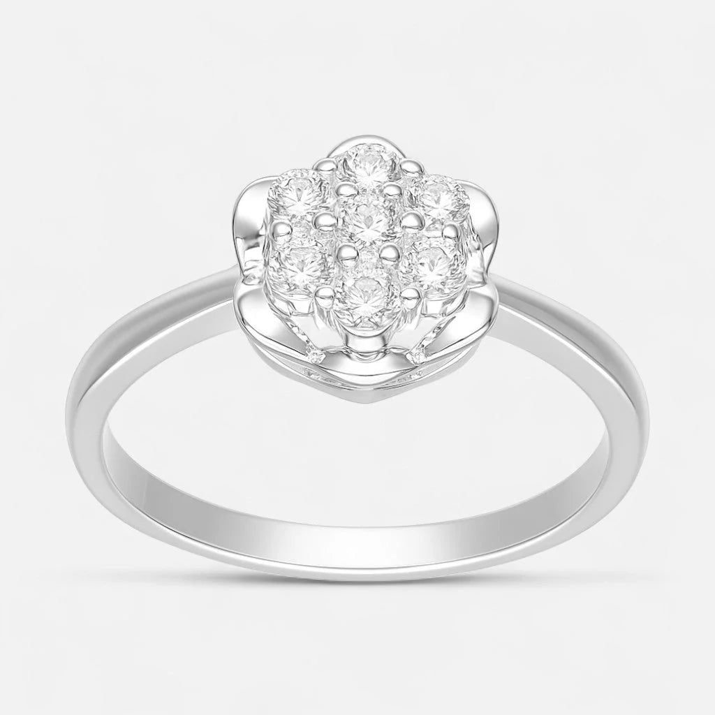 Anillo Flor Circones 16