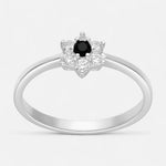 Anillo Flor Circones Ónix 16