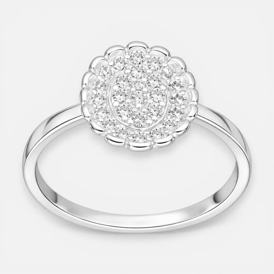 Anillo Flor Circones 16