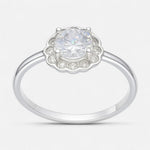 Anillo Flor Circones 14