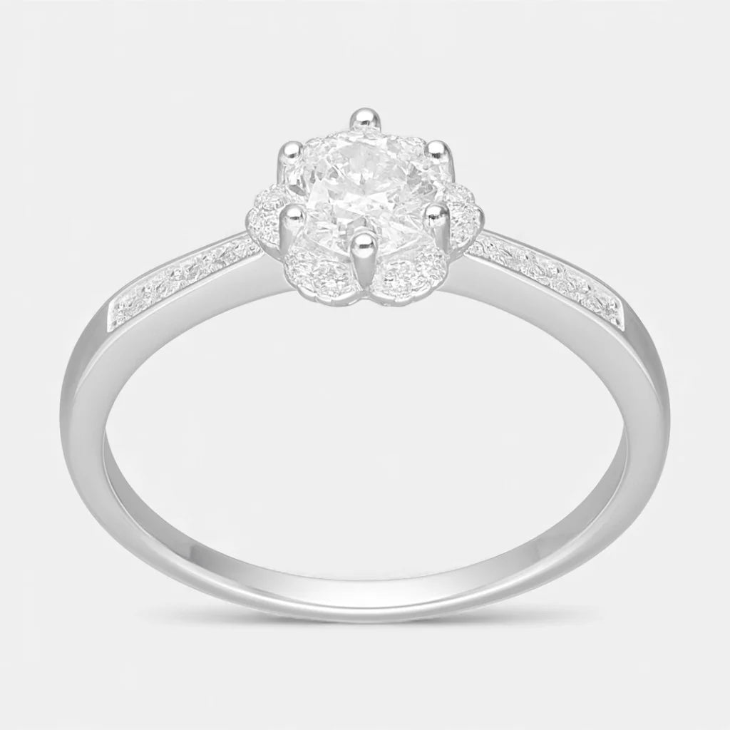 Anillo Flor Circones 8