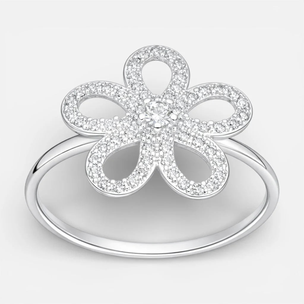 Anillo Flor Circones 12