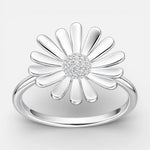 Anillo Flor Margarita Circones 16
