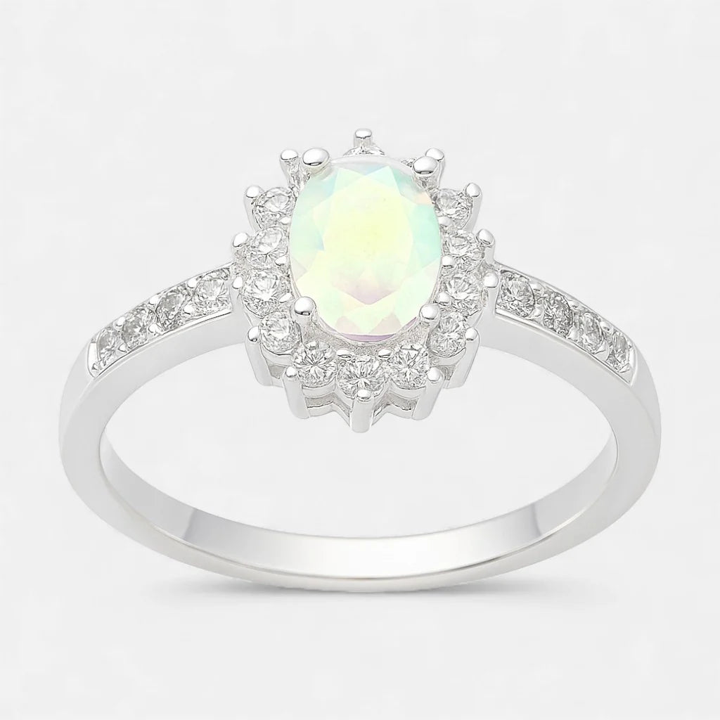 Anillo Lady Circón Tornasol 16