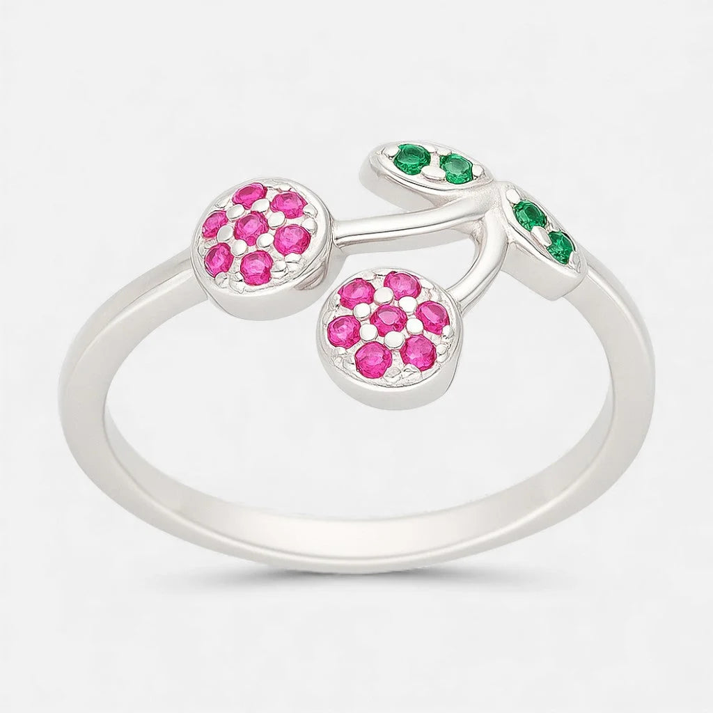 Anillo Midi Cereza Circones
