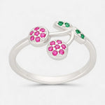 Anillo Midi Cereza Circones