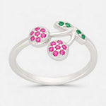 Anillo Midi Cereza Circones