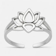 Anillo Midi Flor de Loto