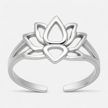 Anillo Midi Flor de Loto