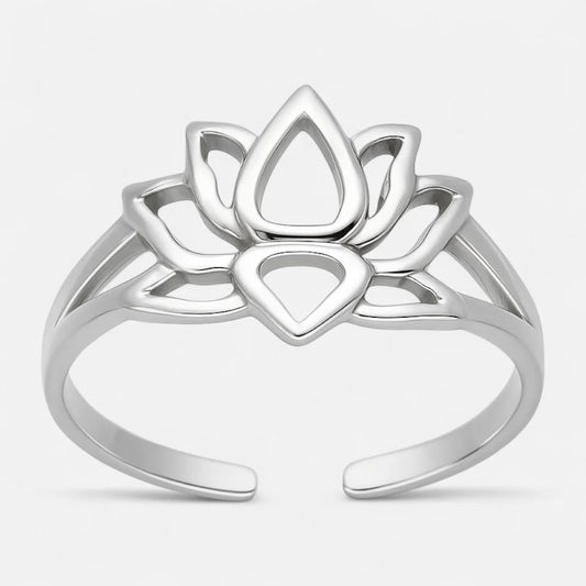 Anillo Midi Flor de Loto