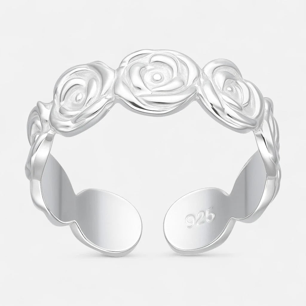 Anillo Midi Flores