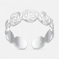 Anillo Midi Flores