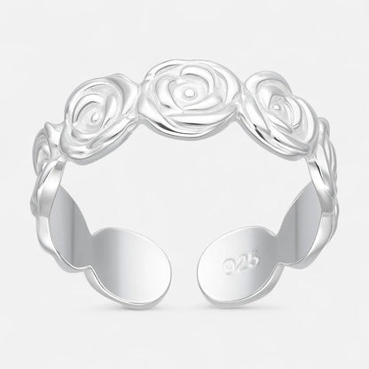 Anillo Midi Flores