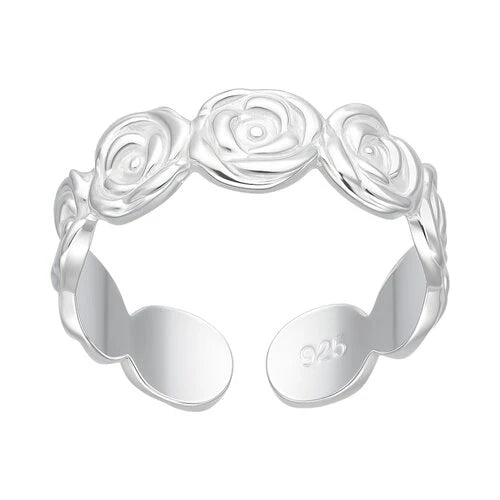 Anillo Midi Flores