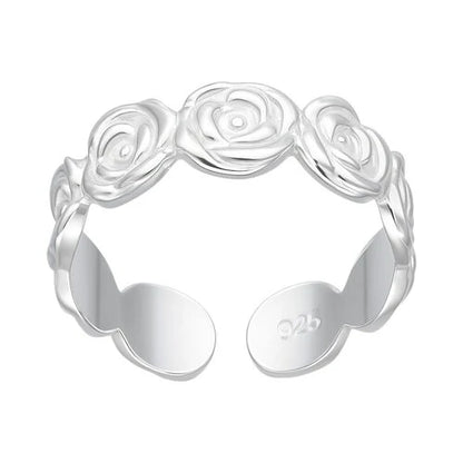 Anillo Midi Flores
