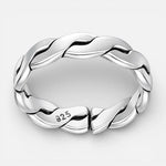 Anillo Midi Trenzado