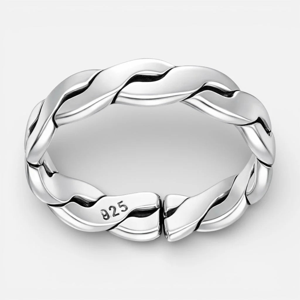 Anillo Midi Trenzado